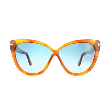Tom Ford Sunglasses 0511 Arabella 53W Blonde Havana Blue Gradient