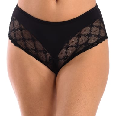 Spetsculotte-trosor för kvinnor, BRIGITTE-modell. Elegans, komfort och perfekt passform.
