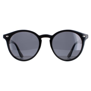 Montana Round Unisex Black Smoke Polarized MP20