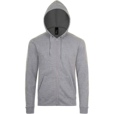 SOLS Unisex Adult Stone Hoodie (Grey Melange)
