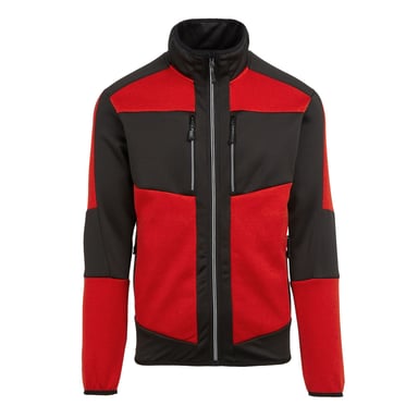 Regatta Unisex Adult E-Volve Knitted Stretch Midlayer (Classic Red/Black)