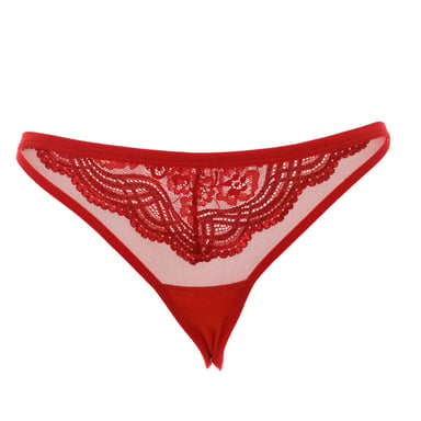 Three-strand lace thong 21685 woman