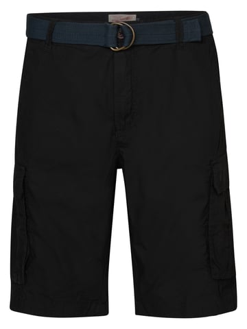 Petrol Industries - Heren Cargoshort met riem - Zwart