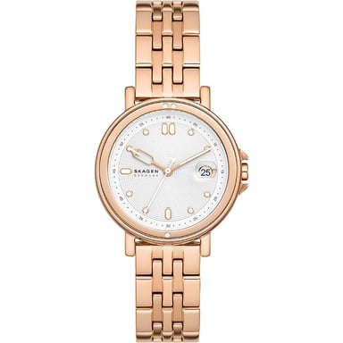 Skagen Signatur Sport Lille Dames Horloge Rosékleurig SKW3136