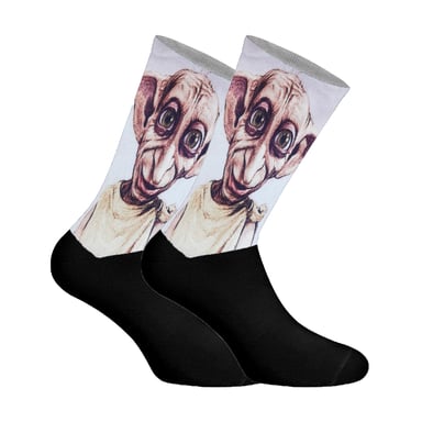 Unisex Elastiska tryckta långstrumpor