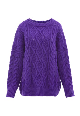 Mymo Pullover women purple
