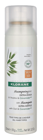 Klorane Dry Shampoo With Oat Milk - Tint150 ml.