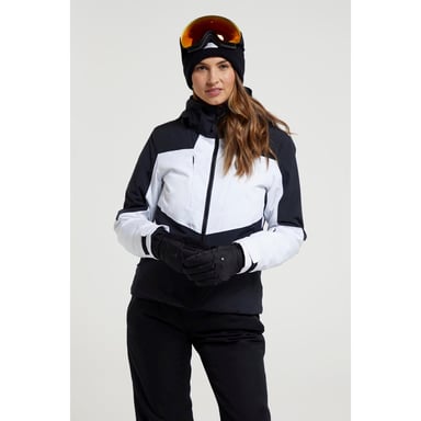 Mountain Warehouse Womens/Ladies Altitude Extreme RECCO Ski Jacket (White)