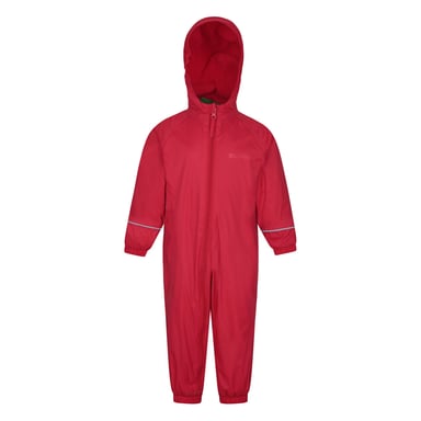 Mountain Warehouse Childrens/Kids Spright Waterproof Rain Suit (Red)