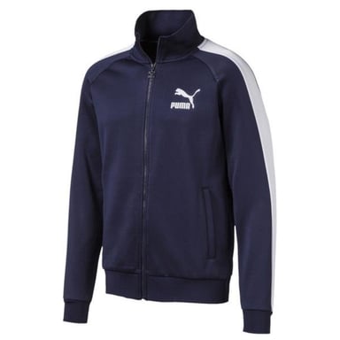 Puma Iconic T7 Mens Navy Blue Track Jacket