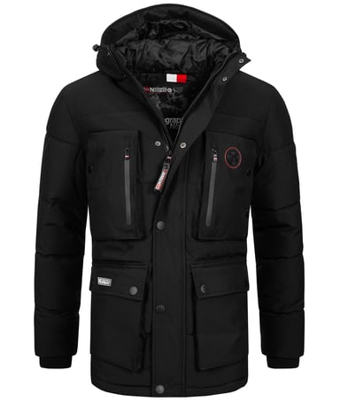 Geographical Norway Jacke Schwarz