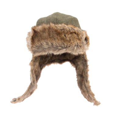 Accessoires New Era Harris Tweed Trapper Hat in Groen