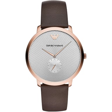 Emporio Armani Mens Watch  Quartz  silver
