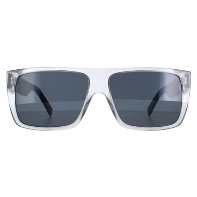 Marc Jacobs Rectangle Unisex Transparent Grey and Black Grey 096/S