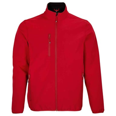 SOLS Mens Falcon Soft Shell Jacket (Pepper Red)