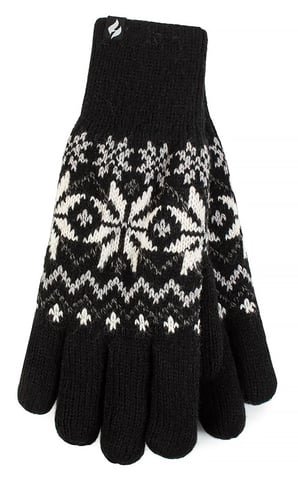 Heat Holders - Mjuka termiska handskar för damer - Svart