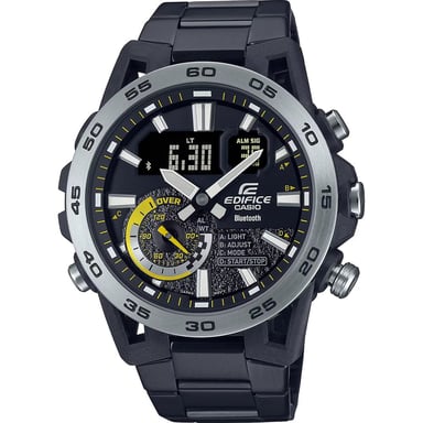 Casio Edifice Heren Horloge Zwart ECB-40DC-1AEF