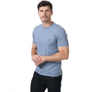 Men's C.P. Company Logo T-Shirt in Blue