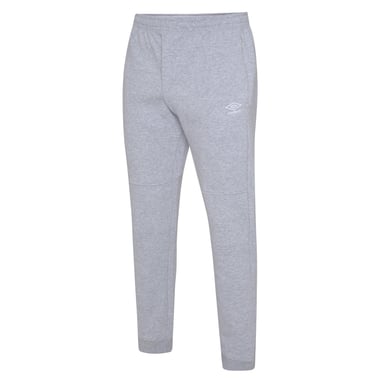 Umbro Joggingbroek voor kinderen/Kids Club Leisure (Grijs gemêleerd/wit)
