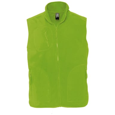 SOLS Norway Unisex Anti-Pill Fleece Bodywarmer / Gilet (Lime)