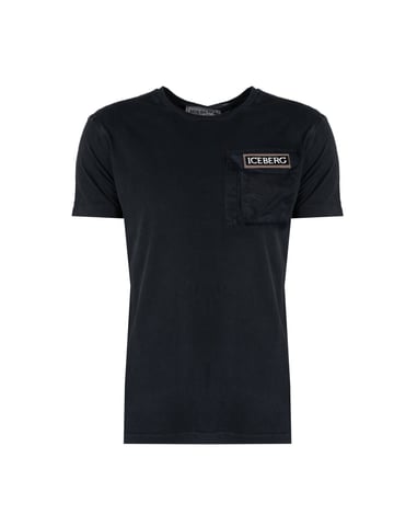Iceberg T-Shirt C-Neck Men's Black
