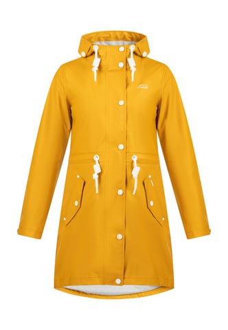 ICEBOUND raincoat women mustard