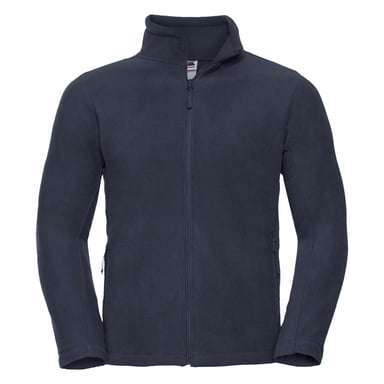 Russell Mens Full Zip Outdoor Fleece Jacket (French Navy)