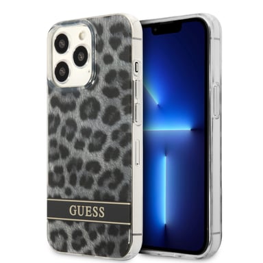 Guess PC/TPU Leopard Design Phone Case