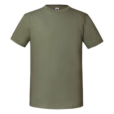 Fruit Of The Loom Mens Iconic 195 Ringspun Premium Tshirt (Classic Olive)