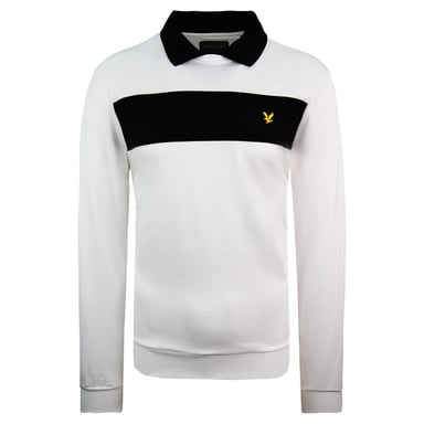 Lyle & Scott Ventech Golf Mens White Top