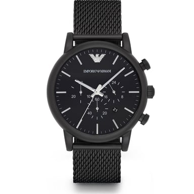 Emporio Armani Horloge AR1968 Black