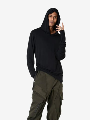 La Haine Inside Us Pullover Hood LM214 Men's Black