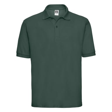 Russell Mens Classic Polycotton Polo Shirt (Bottle Green)