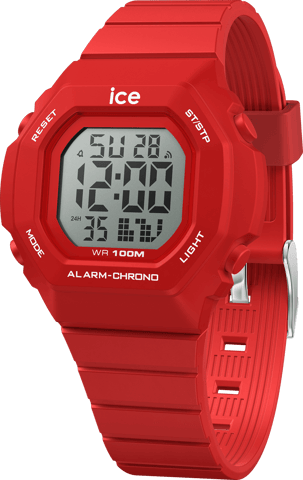 Ice Watch Ice Digit Ultra - Red Dames Horloge Rood 022099