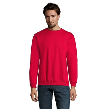 SOLS Mens Spider Round Neck Sweatshirt (Red)