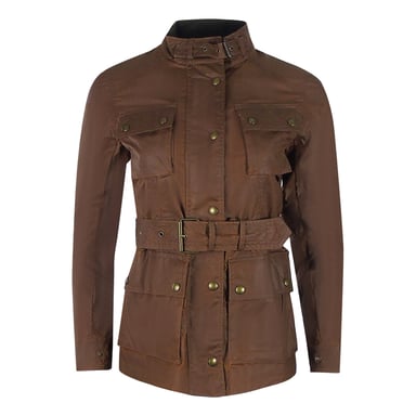 Belstaff Trialmaster ljusbrun motorcykeljacka