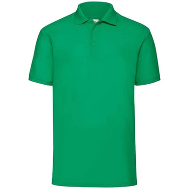 Fruit of the Loom Mens 65/35 Polo Shirt (Kelly Green)