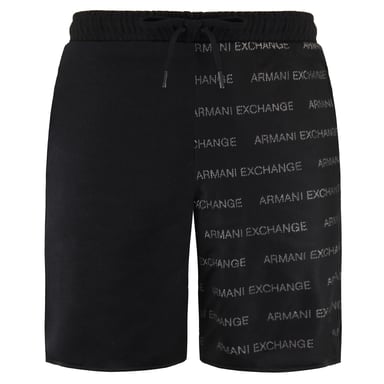 Armani Exchange Heren Zwart/Grijs Korte Broek