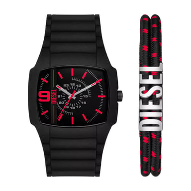 Diesel Cliffhanger 2.0 Men's Black Watch DZ2191SET