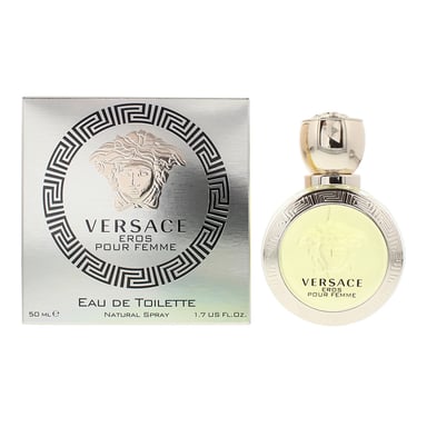 Versace Eros Pour Femme Eau de Toilette 50ml Spray For Her