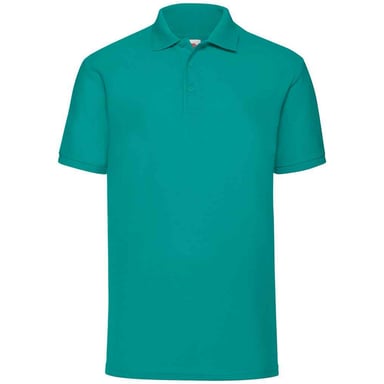 Fruit of the Loom Mens Pique Polo Shirt (Emerald)