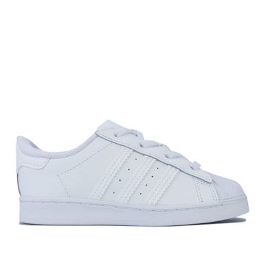 Girl's adidas Originals Infant Superstar Trainers in White