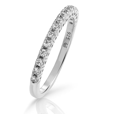 Orphelia 'Claire' Women's 925 Sterling Silver Ring - Silver ZR-7539