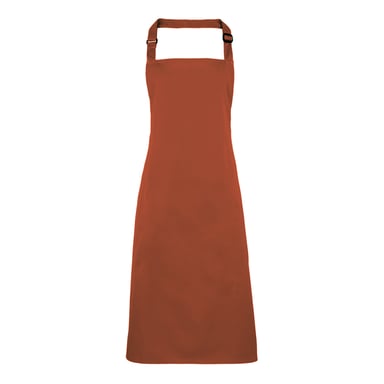 Premier Colours Bib Apron (Pack of 2) (Chestnut)