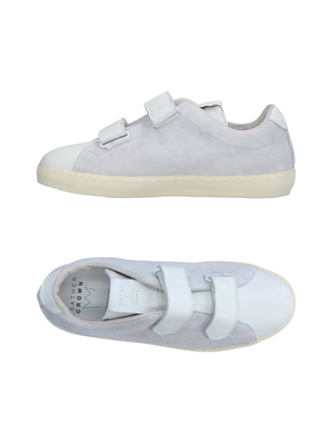 Leather Crown White Leather Sneakers