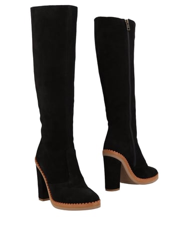 See By Chloe Black Leather Knee High Boots