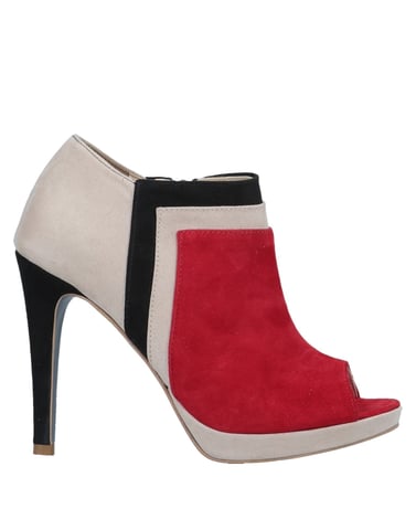 Trussardi Jeans Women's Shoe Boots Red Leather