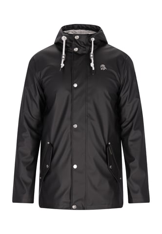 Schmuddelwedda rain jacket Men black