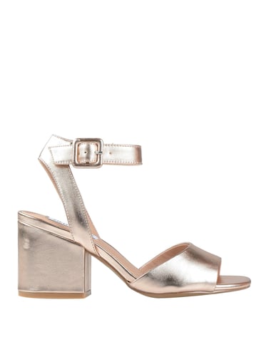 Steve Madden Copper Heeled Sandals