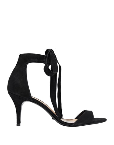 Schutz Woman Sandals Black Leather